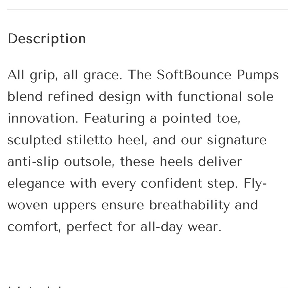 SoftBounce Pointed Toe Stiletto Heeled Pump — apricot - Picture 14 of 16